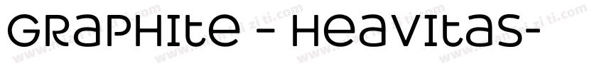 Graphite – Heavitas字体转换